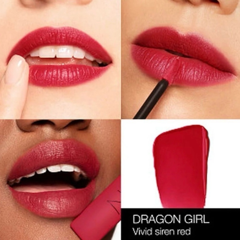 NARS Dragon Bold Red Liquid Lipstick NIB